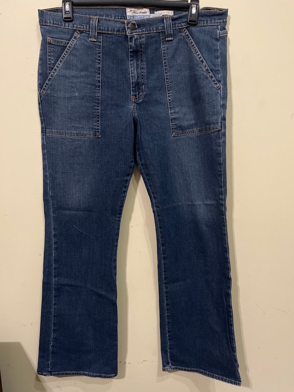 Old Navy Blue Jeans Bootcut Denim Women’s 18 Y2K Vintage